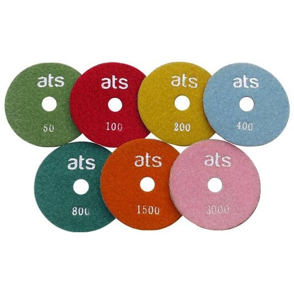 100mm Economy Wet Diamond Polishing Pads