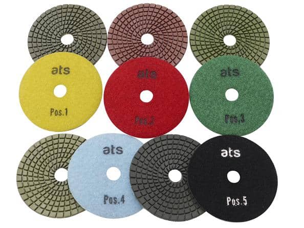 5 Step Super Resin Diamond Polishing Pads