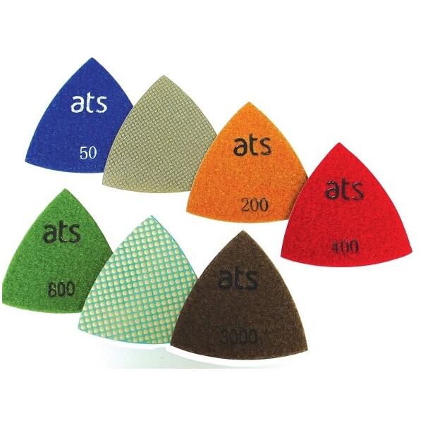 Triangle Polishing pads Wet/Dry